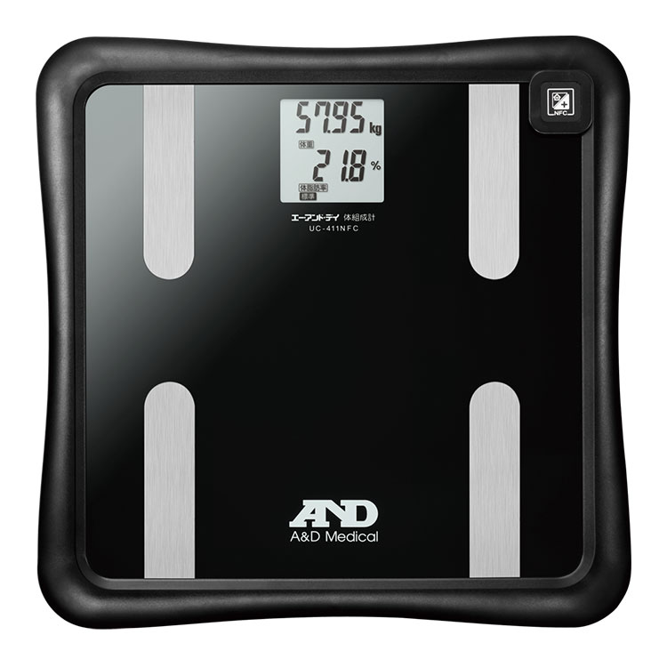 NFC通信機器付 体組成計 UC-411NFC